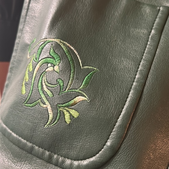 Vintage Penney’s International Imports Western Green Embroidered Jacket XL 14 - Picture 16 of 16